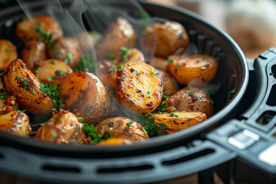 roast whole chicken in air fryer