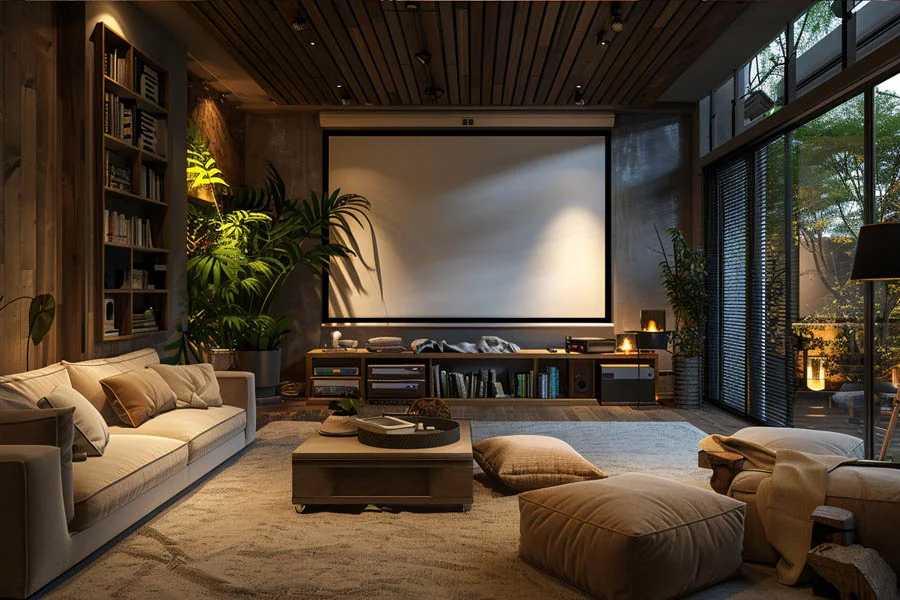 home projector theater